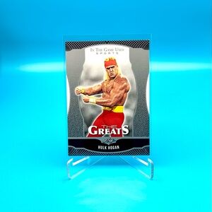 2024 Leaf In The Game Used Sports🔥Hulk Hogan🔥The Greats Platinum! 🤩 #TG11